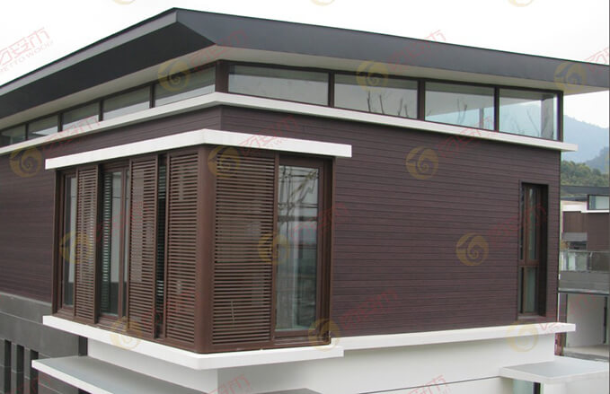 WPC Sunshade Grille & Screen for Villas